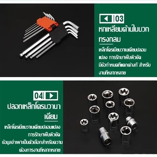 จัดส่งในกรุงเทพฯ 82/216ชิ้น ด้ามตรงยาง ชุดประแจบล็อค ชุดบล็อก ชุดบล็อกเครื่องมือช่าง ประแจวงล้อ พร้อมกล่องพลาส ขนาด1/4