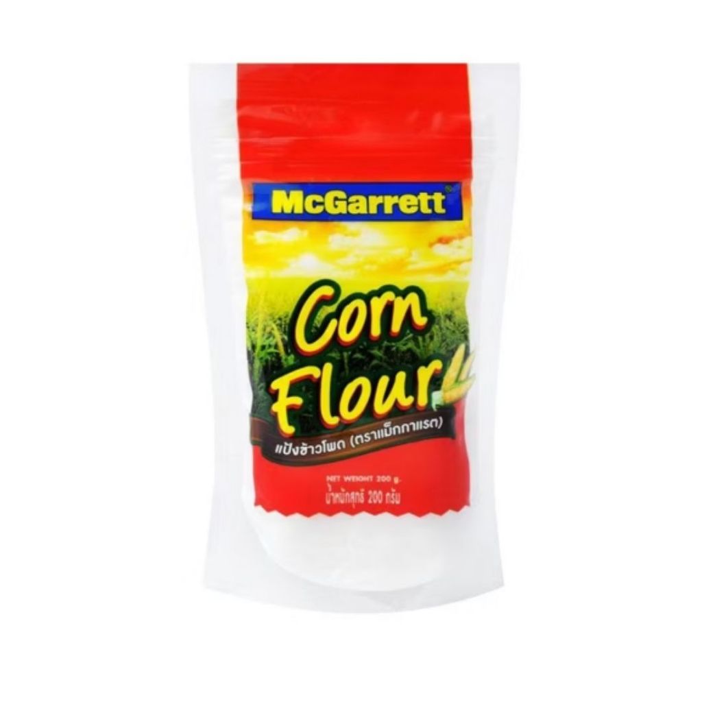 แม็กกาแรต แป้งข้าวโพด McGarrett Corn Flour 200g.