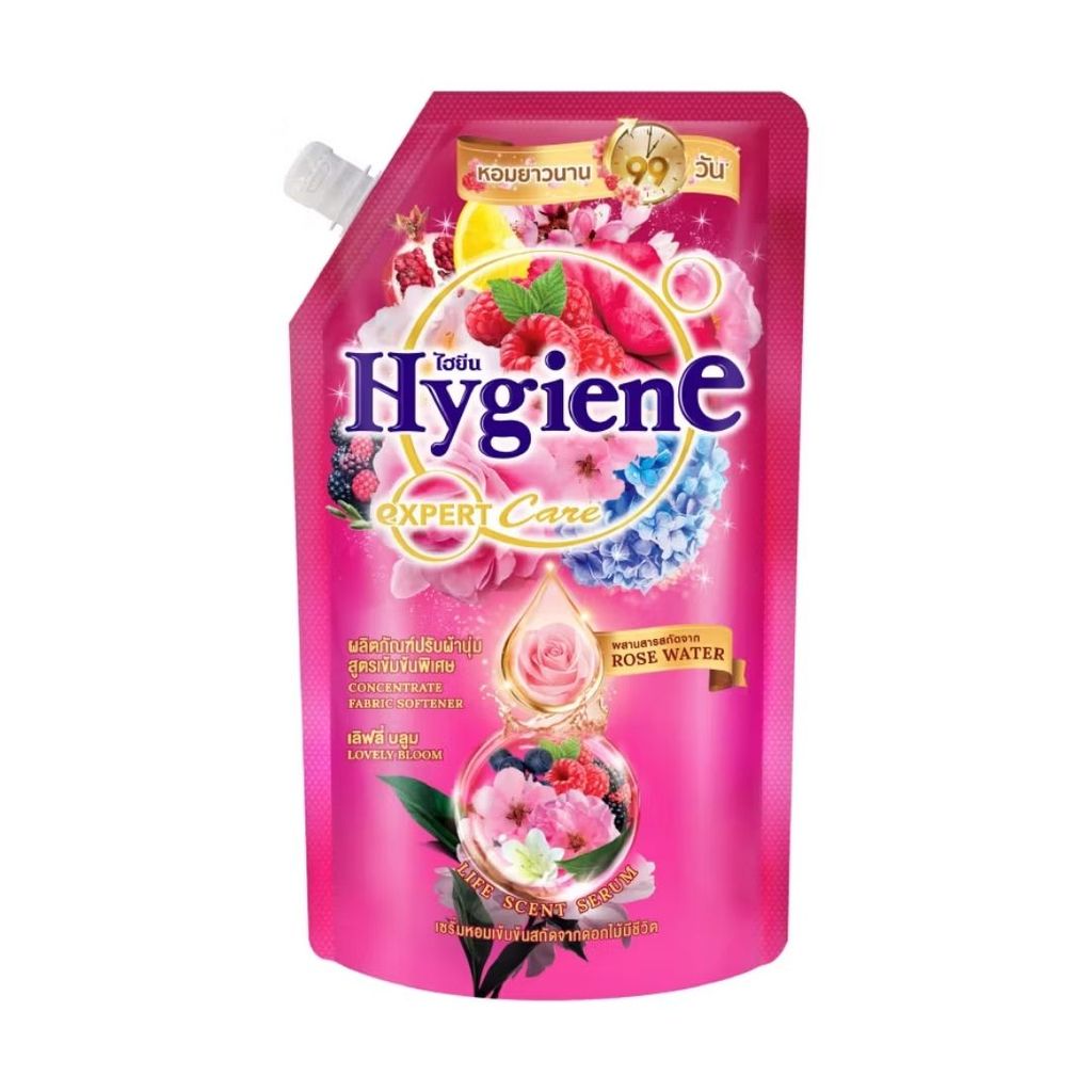 ไฮยีน น้ำยาปรับผ้านุ่มเลิฟลี่บลูม Hygiene Lovely Bloom 480ml.