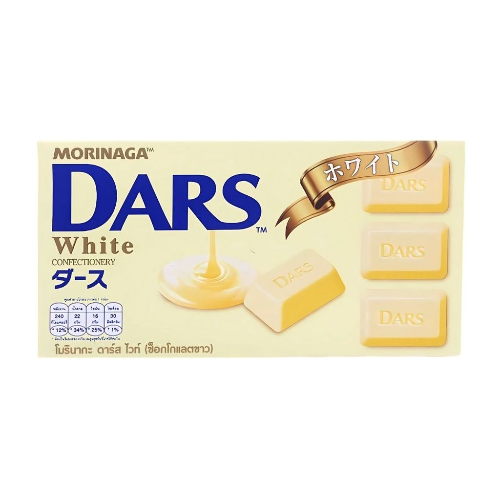 โมรินากะ ไวท์ช็อกโกแลต Morinaga Dars White Chocolate 42g.