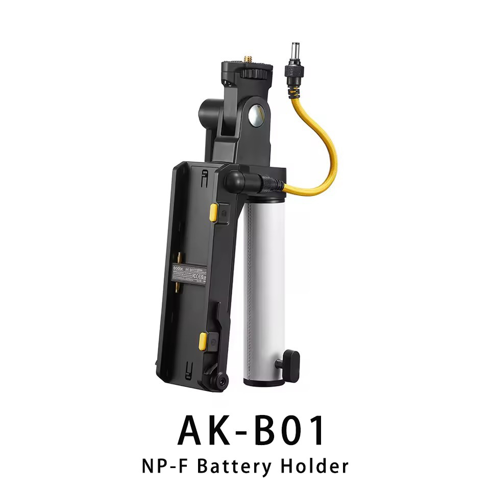 Godox AK-B01 NP-F แบตเตอรี่ AK-B02 V Mount แบตเตอรี่ Grip สําหรับ ML60 ML60II BI ML100BI ML100R ไฟ L