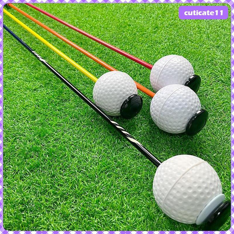 [Cuticate1] Golf Swing Stick Tempo Trainer Grip Alignment Rod Swing Correction Aid อุปกรณ์ฝึกซ้อมกอล์ฟสําหรับ Home Outdoor Training Ground
