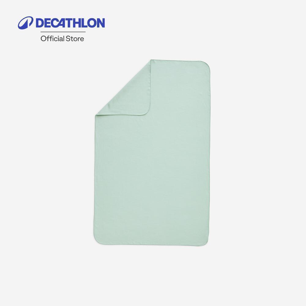 Decathlon Microfibre Swimming Towel Size L 80 X 130 Cm ผ้าขนหนูไมโครไฟเบอร์ ขนาด L 80 X 130 ซม. - Green