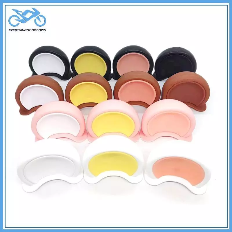 EVER 2 ชิ้นหมวกกันน็อคมอเตอร์ไซค์สีสันสดใสหูหมีตกแต่ง Universal รถมอเตอร์ไซด์จักรยานตกแต่งรถจัดแต่งทรงผมหมวกกันน็อค Stiers อุปกรณ์เสริม TH