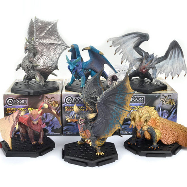 Monster Hunter Slayer Dragon Steel Dragon Ming Lantern Dragon Yanwang Gorgeous Yanwang Box Egg อินเท