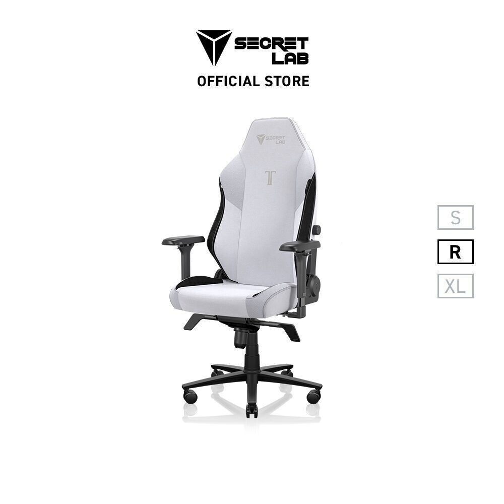 Secretlab TITAN Evo Ergonomic Chair— รุ่น เบาะผ้า SoftWeave™️ Plus สีขาว (Arctic White) เก้าอี้เพื่อสุขภาพ รองรับหลัง