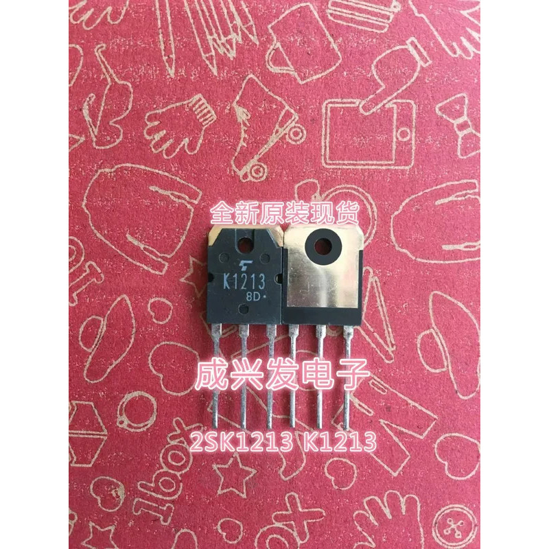 10PCS 2SK1213 K1213 TO-3P 6A 600V 125W TO-3P MOSFET MOSFET MOS ใหม่ทรานซิสเตอร์เดิมคุณภาพสูง