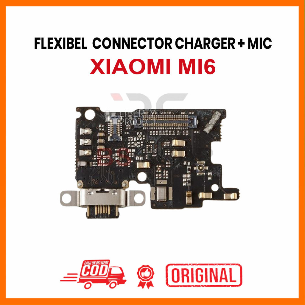 FLEXIBLE CONNECTOR CHARGER XIAOMI MI6 + MIC ORI