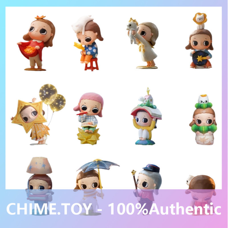 P POPMART Nyota Nyota You We Are All Stars Series Mystery Box ของขวัญเล่นอินเทรนด์