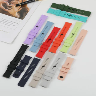 กรณีซิลิโคนสายรัด PC for Smartwatch Xiaomi Redmi Watch 6 5 4 ผู้ป้องกันหน้าจอ ฝากกันชน สายรัดยาง อุปกรณ์เสริมสร้อยข้อมือ