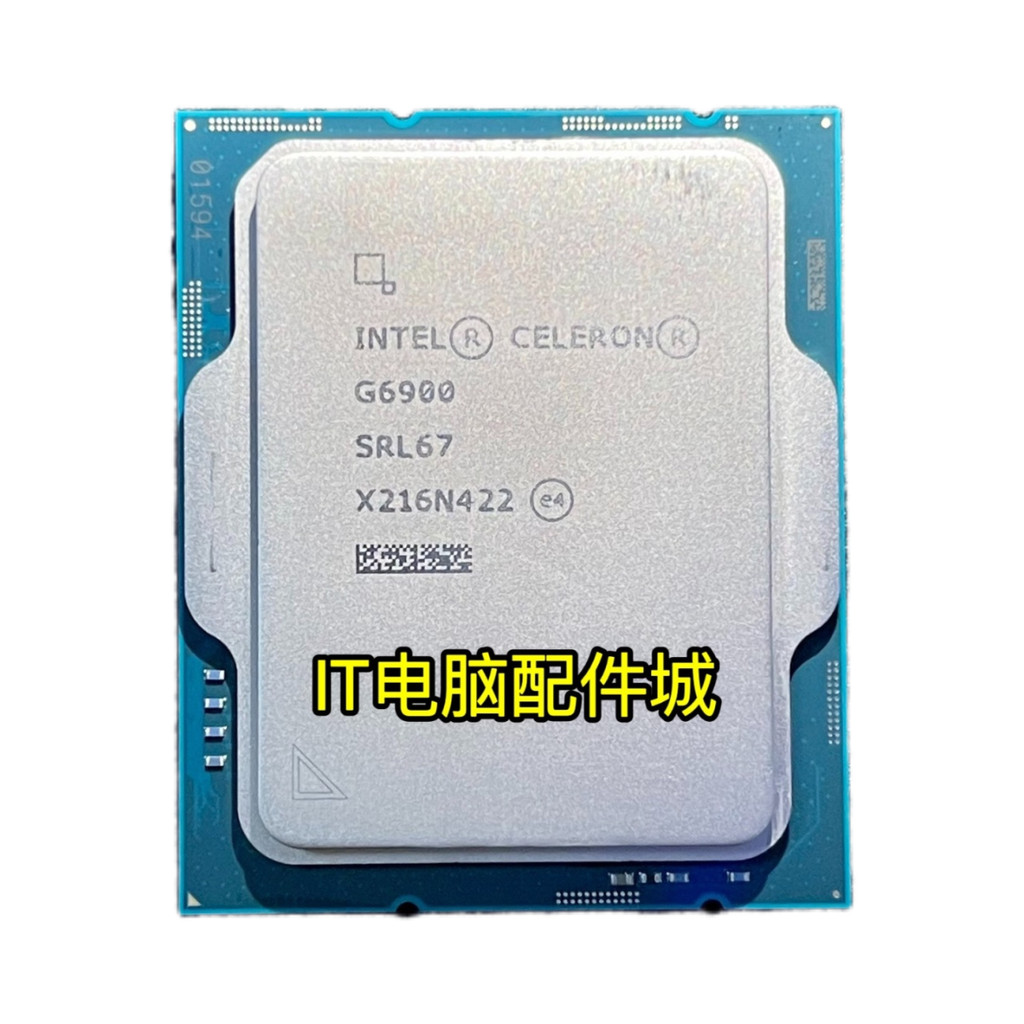 จัดส่งในวันเดียวกัน#Inter/Intel 12th Generation Pentium Saiyang G6900 ฟิล์มหลวม G7400 CPU ใช้งานร่วม