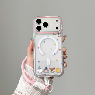 💛💙เข้ากันได้สำหรับ เคสไอโฟน iPhone 17promax 16pro 15PROmax 14plus 12 13pro Apple 11 XR-CLYCK40