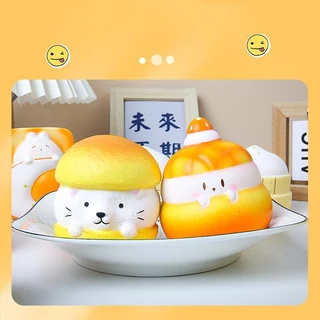 ของเล่นสกุชชี่ ของเล่นคลายเครียด squishy อาหารน่ารัก เบอร์เกอร์สร้างสรรค์ มีหลายแบบให้เลือก