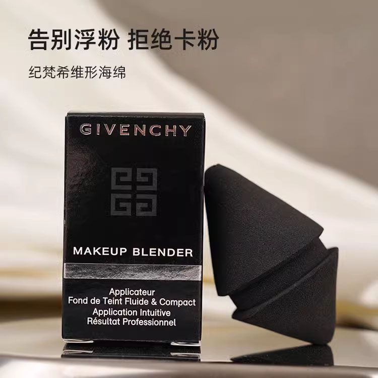 เคาน์เตอร์ในประเทศ Givenchy Beauty Egg Tapered Sponge Puff Soft Wet Dry Makeup Service Makeup Egg PD