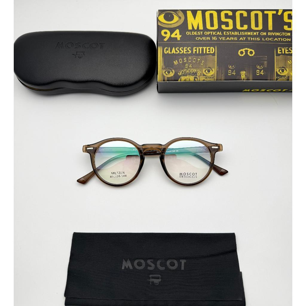 MPS MOSCOT MILTEST FRAME GLASSES สําหรับผู้ชาย BLUERAY PHOTOCROMIC BLUECROMICWomen สามารถปรับแต่งด้ว