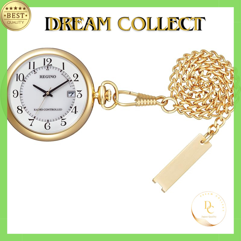 CITIZEN Regno Solar-Tech Radio-Controlled Pocket Watch - Model KL7-914-11 & KL7-922-31