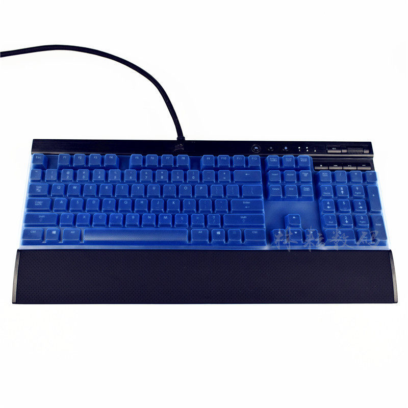 เรือโจรสลัดธุรกิจอเมริกัน K95 K65 K70 RGB Punisher คีย์บอร์ดแบบกลไกฟิล์มป้องกันเดสก์ท็อปป้องกันฝุ่น 