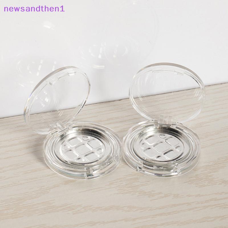 Newsandthen1 2.5g Empty Single Slot Eyeshadow Palette Blush กล่องเครื่องสําอางแบบพกพาแต่งหน้าคอนเทนเ