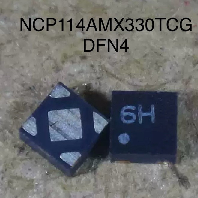 NCP114AMX330TCG NCP114AMX330 =65 =6X= DFN4 เอาต์พุต 3v3