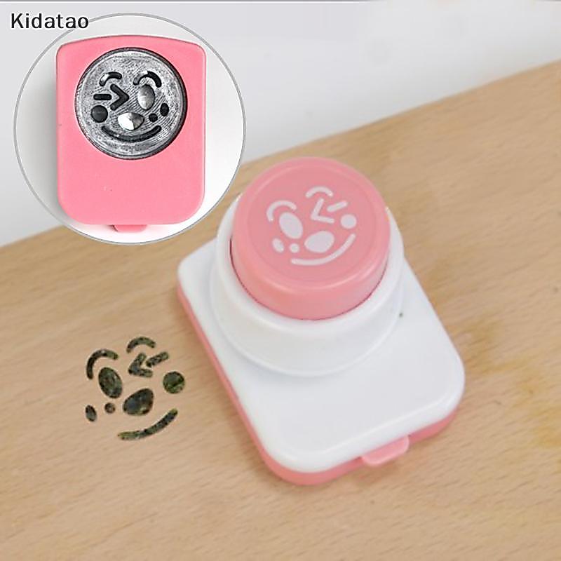 Kidatao 1 ชิ้นเครื่องตัดสาหร่าย Bento ตกแต่งลายนูนอุปกรณ์ DIY เครื่องทําซูชิใหม่