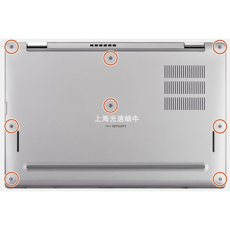 D DELL/DELL Latitude 7420/Latitude 7420 2 in 1 D สกรูเปลือกสกรูฐาน