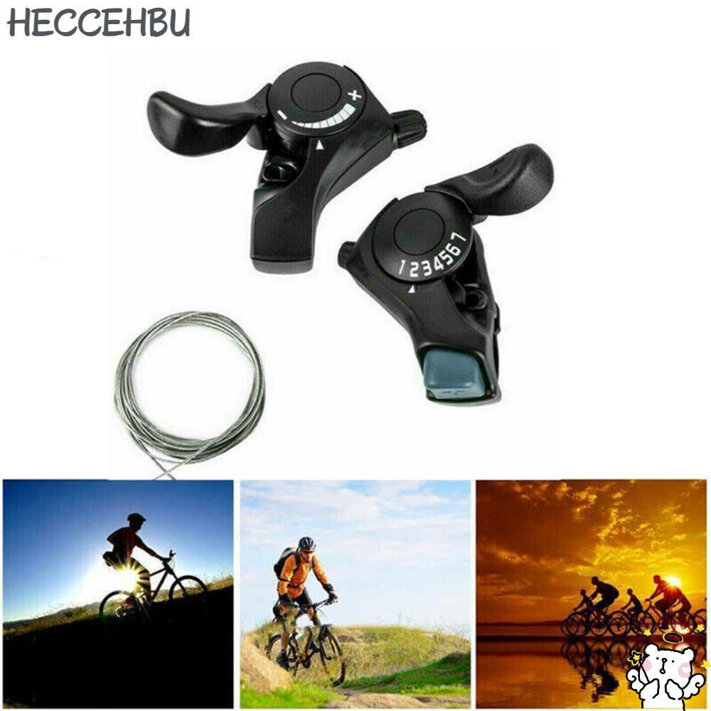 HECCEH31 3/7/21 Speed Handlebar Twist Grip Universal จักรยาน Derailleur ขี่จักรยานเกียร์ Shifter
