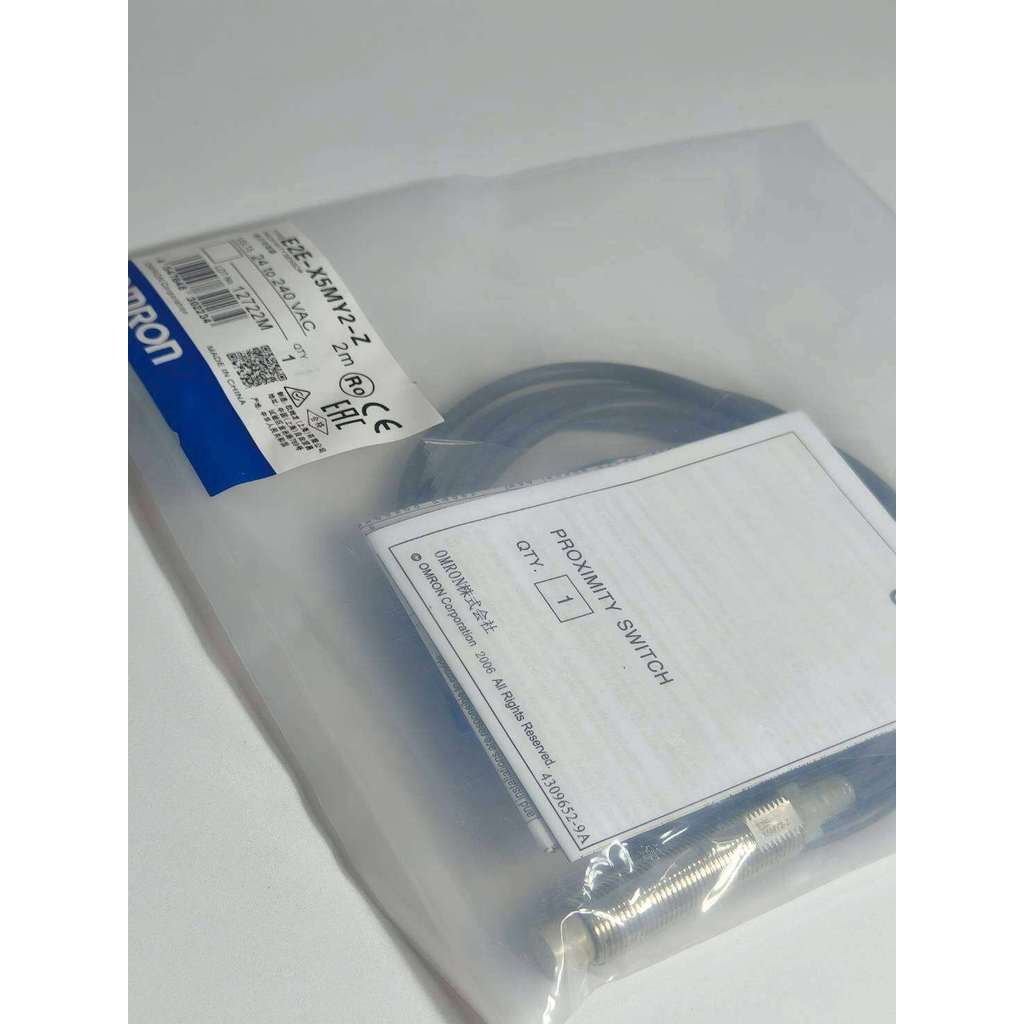 E2E-X5MY2-Z  Proximity Sensor  M2 
ระยะการตรวจจับ: 5 มม.
2 สาย, NC
 24V-240VAC (AC 2 สาย) 🇨🇷🛻