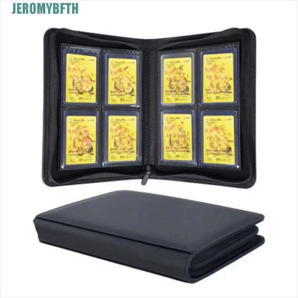 JEROMYBF อัลบั้ม Toploader, 112 Toploader กระเป๋าสองด้าน Toploader Binder, ทนทานกันน้ํากันฝุ่น PU กา
