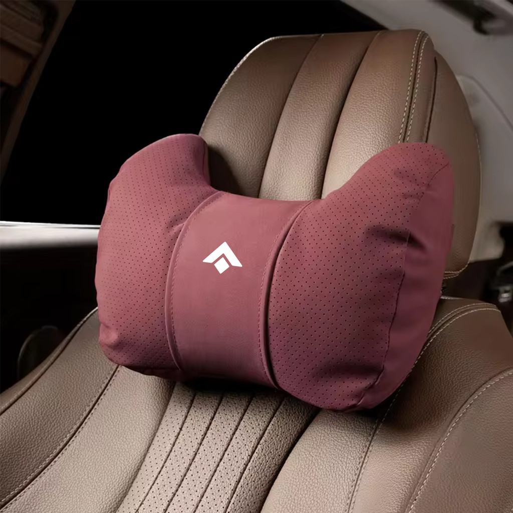 รถคอหมอน Soft Comfort Auto ที่นั่งเอวสนับสนุน Headrest Mat Travel Rest สําหรับ SSR GT HT HL A800 S60