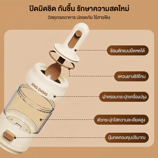 2 in1 ขวดปรุงรส ขวดใส่เกลือ ฝาพร้อมช้อน โถปรุงรส ขวดป้องกันความชื้น ใช้งานง่าย ควบคุมปริมาณแม่นยำ