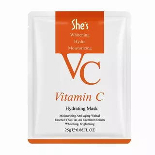 50 แถม 50🔥แผ่นมาส์กหน้า มาส์กหน้าหน้ากาก VC ว่านหางจระเข้ วิตามินซีกรดไฮยาลูริก ทอง24K Mask face mask Skincare