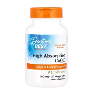 [พร้อมจัดส่ง] Dr.Best CoQ-10 100 Mg 60/120 Cap โคเอ็นไซคิวเท็น BioPerine®