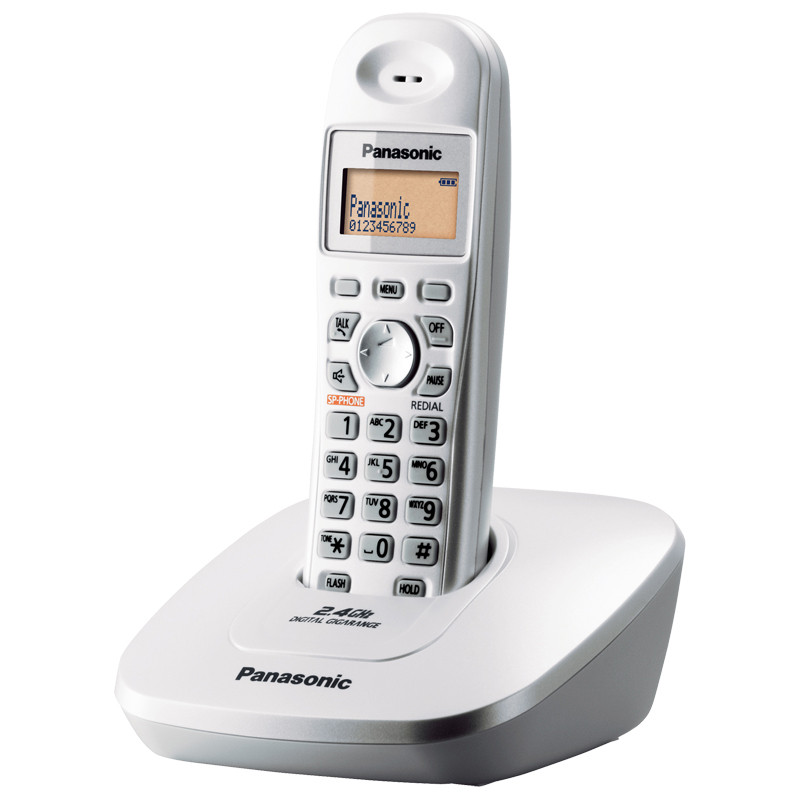 โทรศัพท์ไร้สาย ขาวมุก Panasonic KX-TG3611BXS