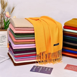 ✨Nola (E01) ผ้าคลุมไหล่แคชเมียร์ ผ้าพันคอ มีราคาขายส่ง