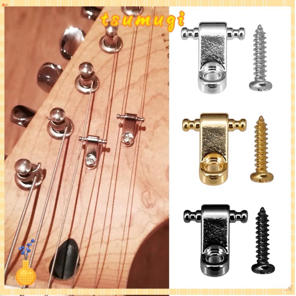 TSUMUGI Strings Retainer 10*3 มม.กีตาร์ติดตั้ง 3 สี Tree Guide