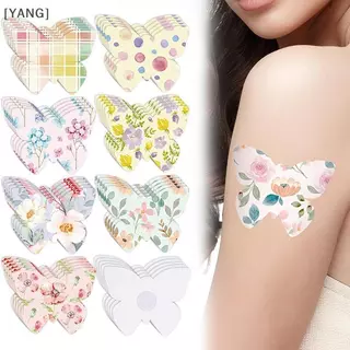 [YANG] เครื่องวัดน้ําตาลกลูโคสในเลือดเซนเซอร์ Fixing Patch Sweatproof แถบกาว 5/8 ชิ้นชุดสําหรับการตรวจสอบเบาหวานฟิตเนสวิ่งกลางแจ้งใช้