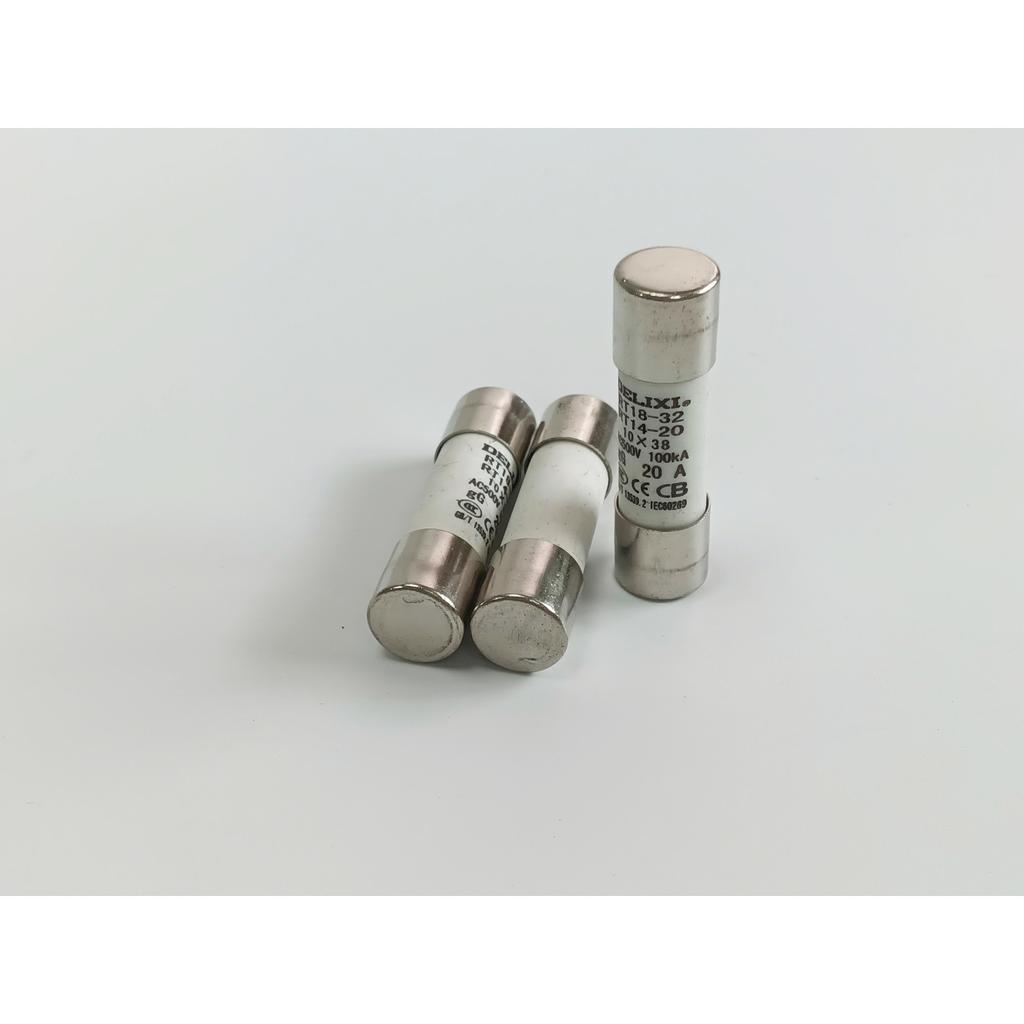 Delixi Fuse Holder 20A Fuse Holder RT18-32/RT14-20 10 * 38mm