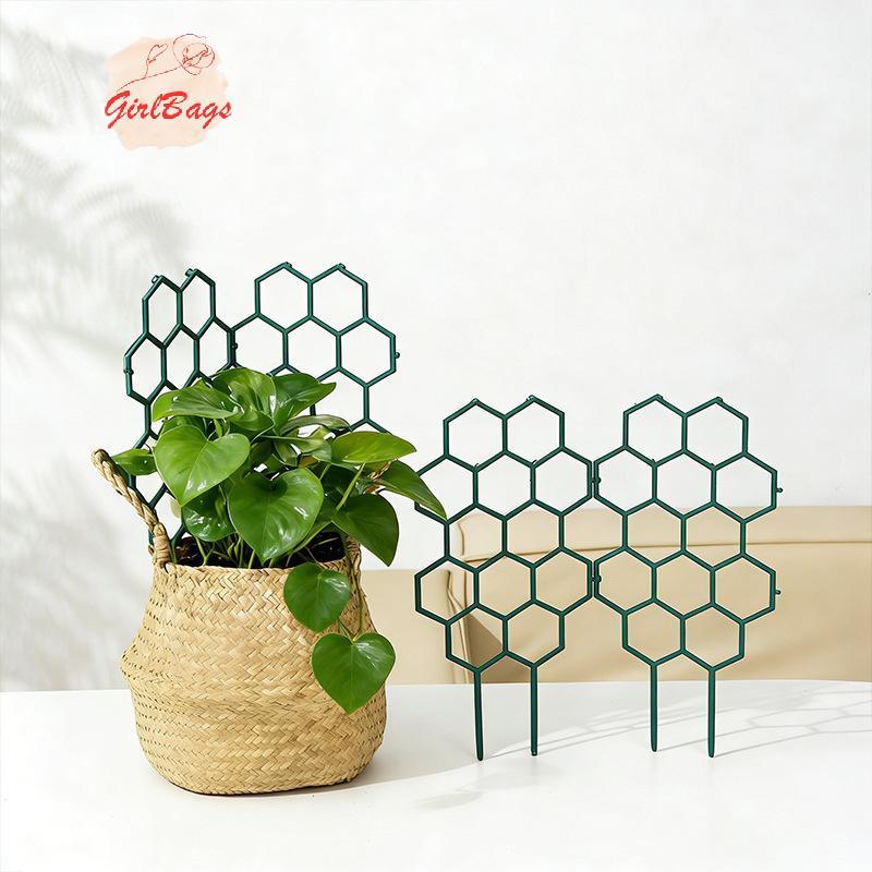[Setad] ทนทานพลาสติกพืช Trellis 1 5 ชิ้น Honob รูปร่างสนับสนุนสําหรับปีนเขา Vines เหมาะสําหรับการตกแ