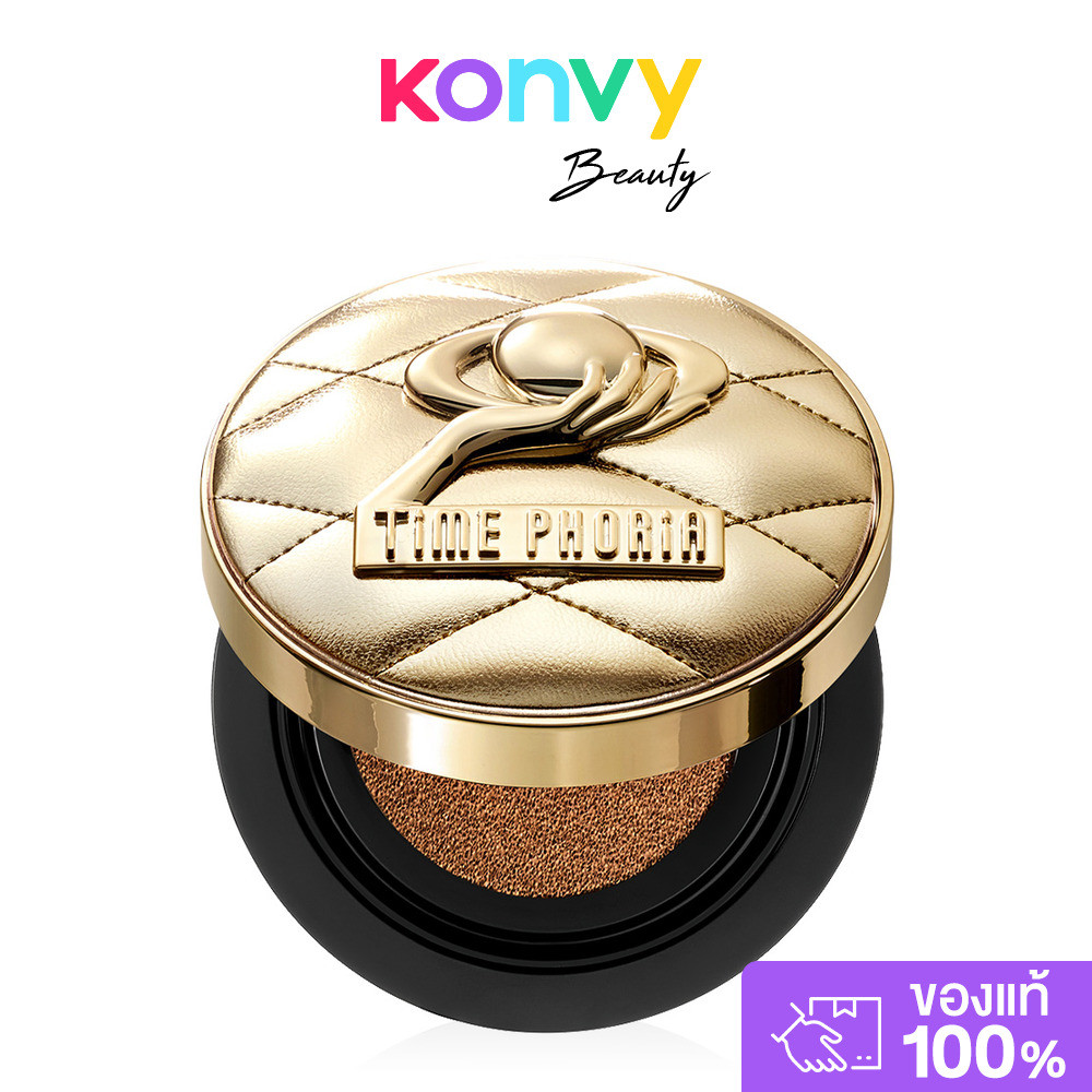 Time Phoria Timeless UTOPIA Glow Perfection Cushion 11g #00N Blanc คุชชั่นสูตรโกลว์ ไทม์ฟอเรีย มอบผิวเนียนสวย.