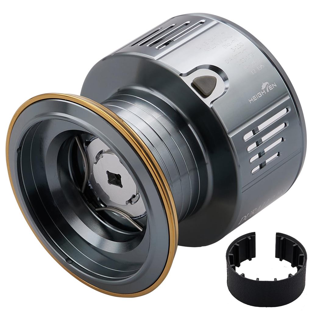 HEIGHTEN Replacement Spool for 4000 to 5000 Series Reels - Compatible with Stella, Twin Power, Vanqu