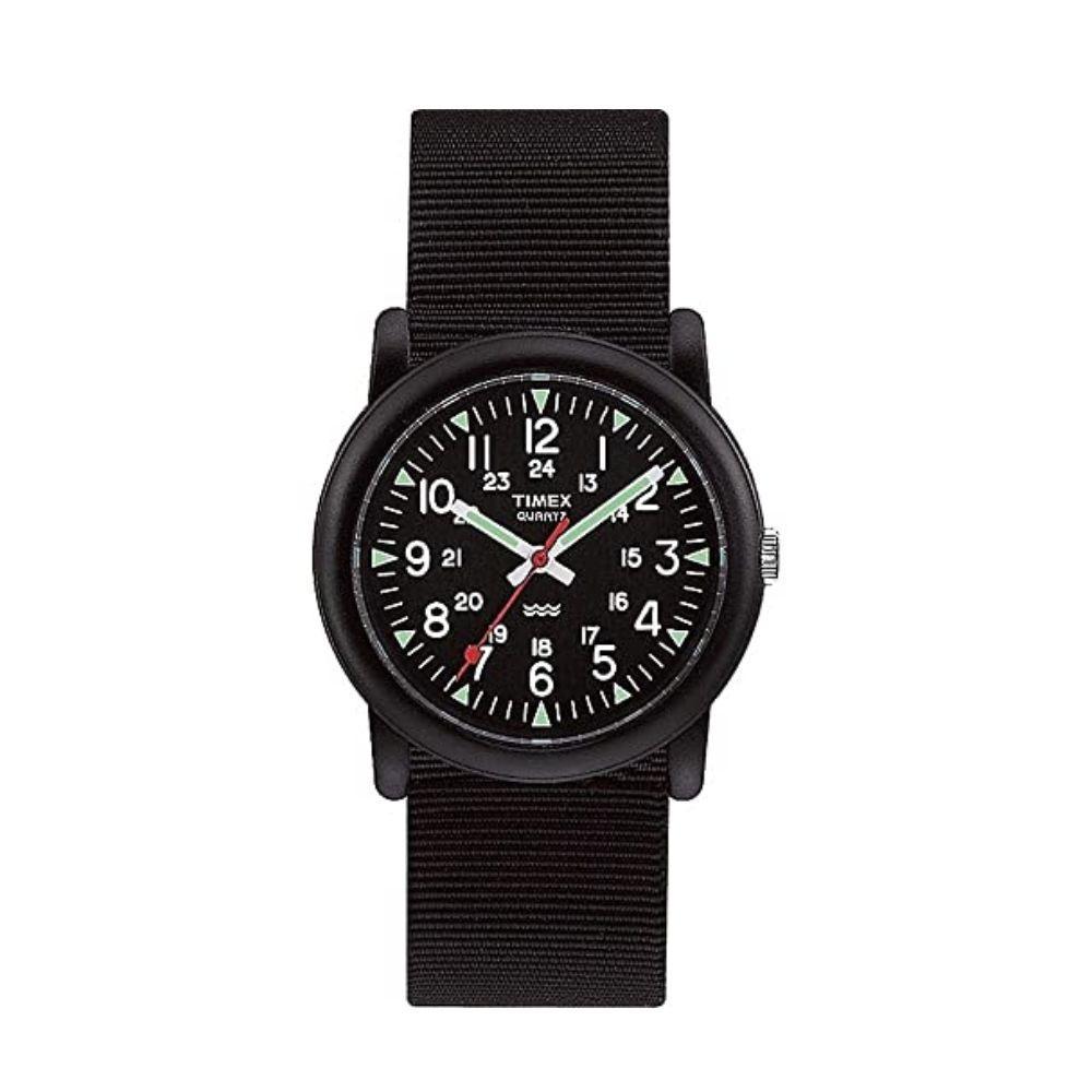 Timex T18581 Camper 34mm Black นาฬิกา นาฬิกาข้อมือ นาฬิกาผู้ชาย