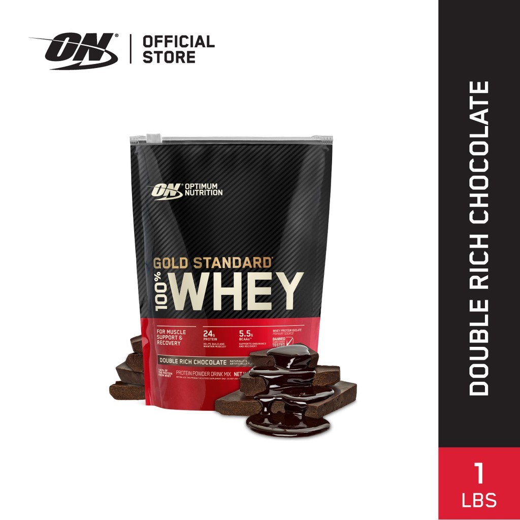 Optimum Nutrition Gold Standard 100% Whey Protein (1lb)  | Whey Protein Isolate #1 Ingredient