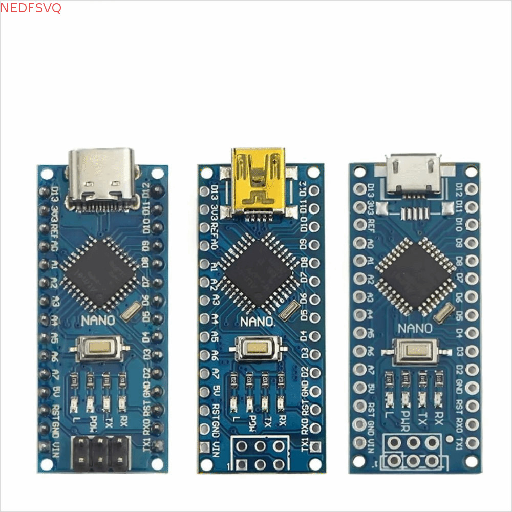 NEDFSVQ Nano 3.0 Controller, CH340 Micro USB Arduino เข้ากันได้กับ, Driver Type-C USB Mini USB CH340
