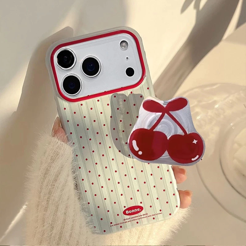 ะสำหรับ IPhone 17 16 13 12 15 11 14 Pro Max 15 Plus 14 16 Plus 15 11 14 Pro เคสโทรศัพท์ลายจุดสีสันสดใสสไตล์เรโทร