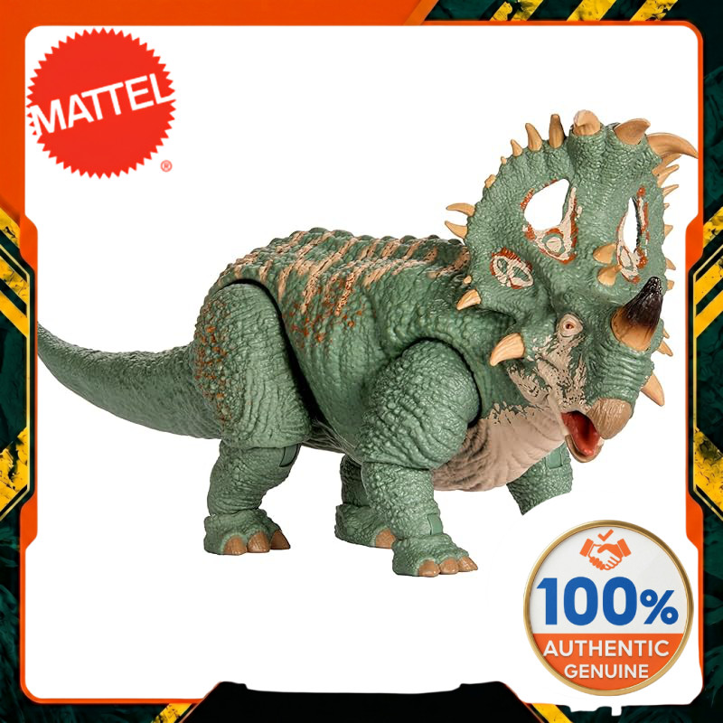 Jurassic World Hammond Sinoceratops Mattel 30.4ซม ฟิกเกอร์พรีเมียม เปลี่ยนชิ้นส่วนได้ ของแท้ญี่ปุ่น