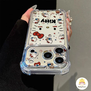 เอร์เคทีแคท เคสโทรศัพท์แบบหุ้มทั้งหมด เหมาะสำหรับ IPhone XR X XS Max 17AIR 13 15 12 14 8 16 11 17 Pro Max Plus