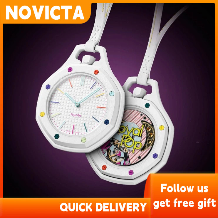ใหม่ NOVICTA นาฬิกาพกควอตซ์ รุ่นพื้นฐาน