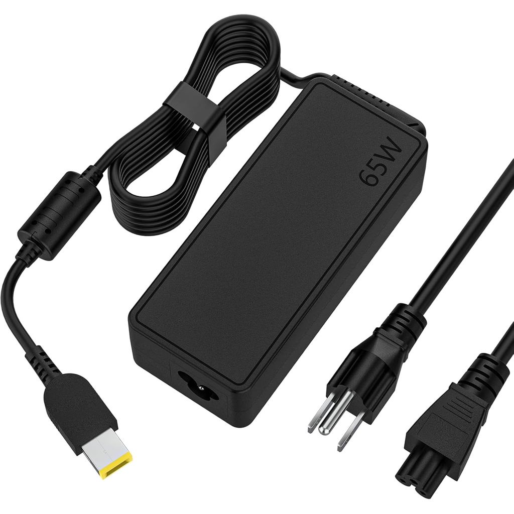 65W แล็ปท็อปสแควร์เคล็ดลับ Charger Fit สําหรับ Lenovo โยคะ 11e Thinkpad T460 T470 T470s L470 L460 L4
