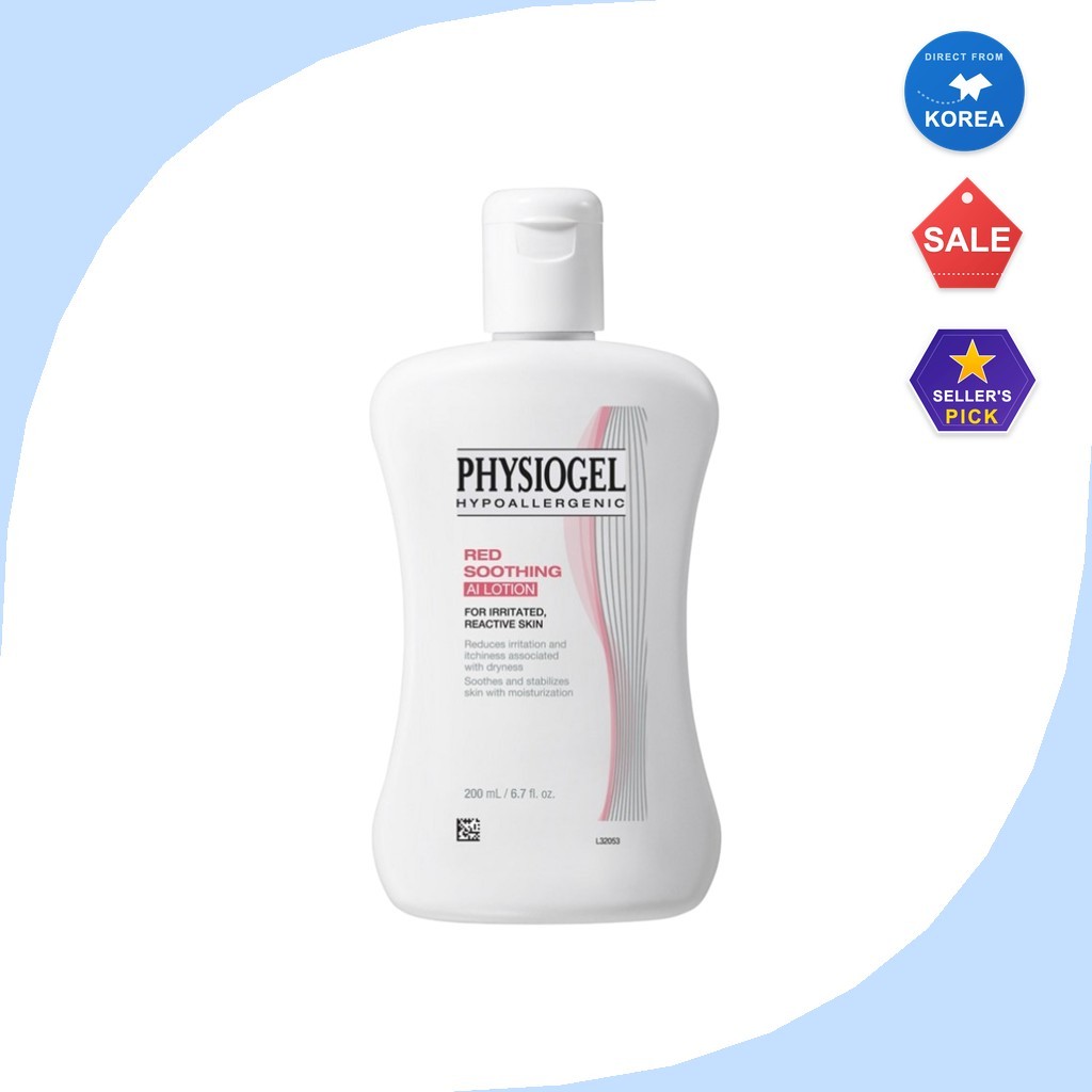 [physiogel] Red Soothing AI Lotion, 200ml, 1 ชิ้น / โลชั่นเกาหลี / ผิวบอบบาง / ของแท้ 100% โดย Studi