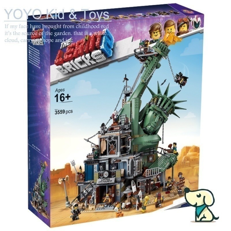 YoYo Hobby HY6 เข้ากันได้กับ 70840 ยินดีต้อนรับสู่ Apocalypseburg! ของเล่นบล็อกตัวต่อ 45014 ET8